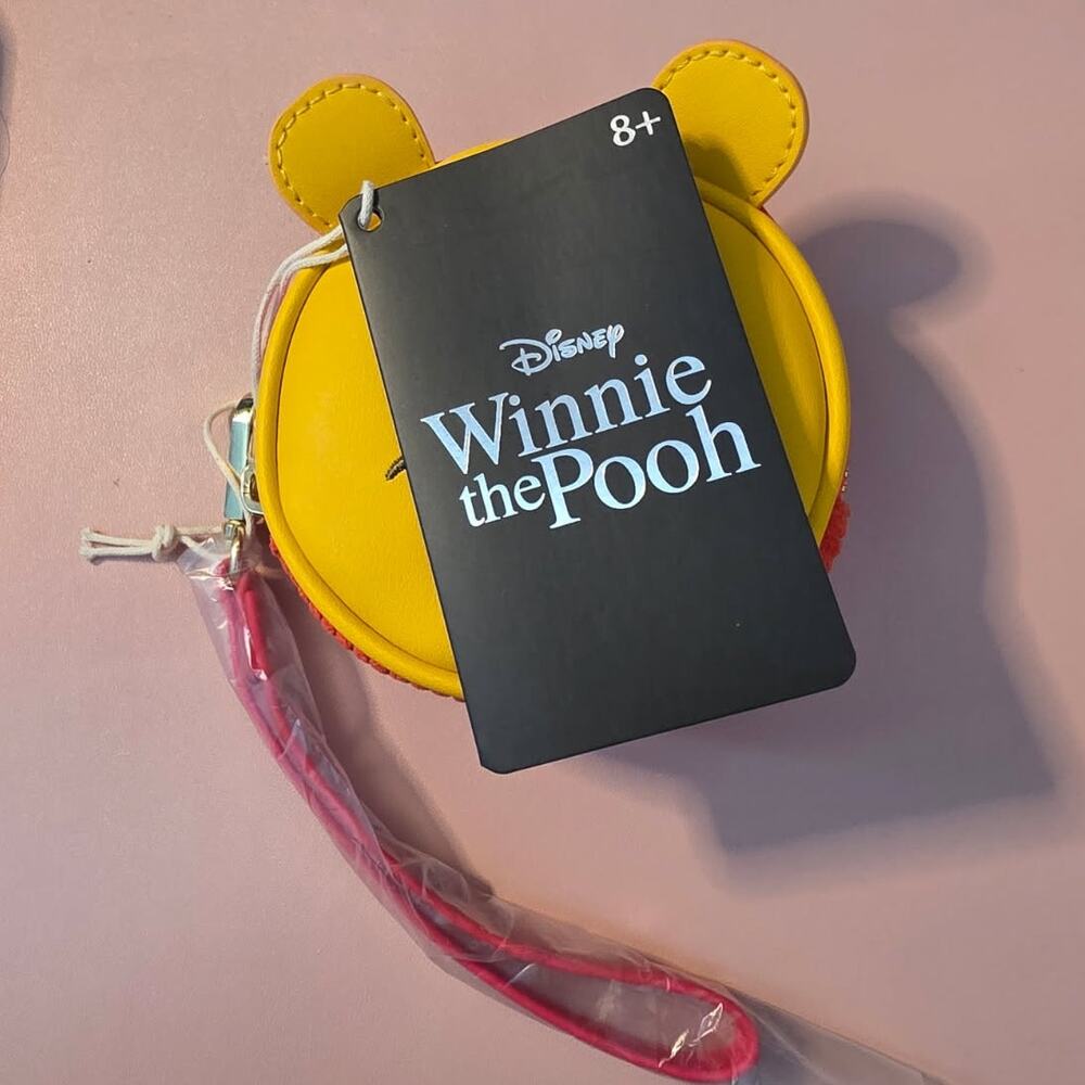 Loungefly Disney Winnie the Pooh Figural Pooh Bear Corduroy Coin Purse NWT - Picture 8 of 8